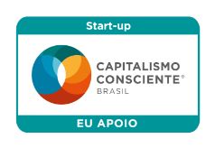 Selo Startup EU APOIO - Capitalismo Consciente Brasil